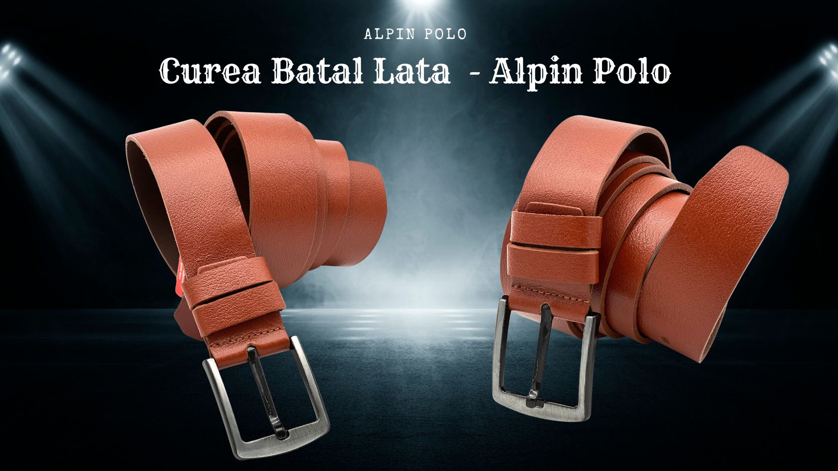 Curea barbati lata din gama batal de la brandul Alpin Polo - marimi mari 135 , 140 , 150, 160, 170 cm